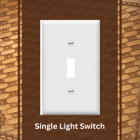 Custom Ordered Western Floral Carved Leather Light Switch Cover