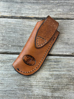 Vertical Leather Knife Sheath