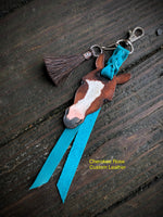 Custom Order Horse Face Key Chain