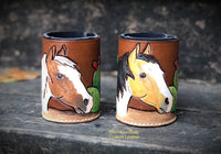 Custom Order Leather Can Wrap