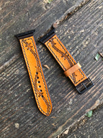 42/44mm Stamped Barbed Wire iWatch Band