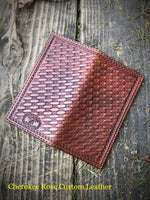 Custom Order~ Fully Stamped Roper Style Long Wallet