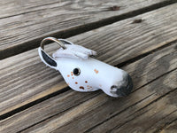 Hand Painted Leopard Appaloosa Horse Head Leather Keychain
