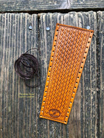 Custom Order Leather Show Stick Wrap
