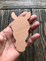 Custom Order Horse Face Key Chain