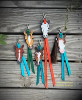 Custom Order Horse Face Key Chain