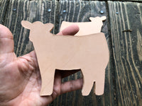 Custom Order Livestock Show Club Calf Key Chain