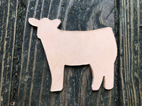 Custom Order Livestock Show Club Calf Key Chain