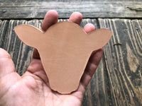 Custom Order Livestock Show Club Calf Head Key Chain