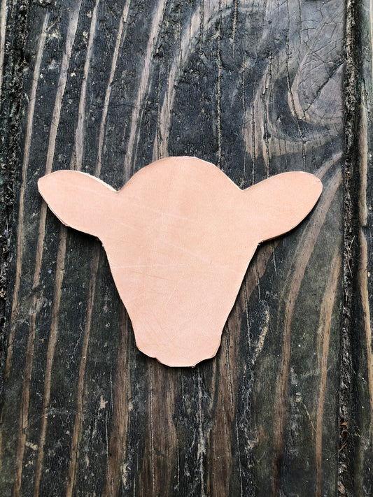 Custom Order Livestock Show Club Calf Head Key Chain