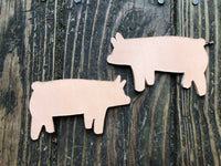 Custom Order Livestock Show Hog Key Chain