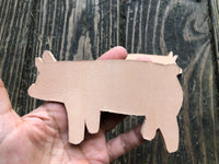 Custom Order Livestock Show Hog Key Chain