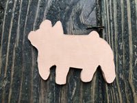 Custom Order Walking Livestock Show Pig Key Chain