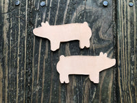Custom Order Livestock Show Pig Key Chain
