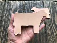 Custom Order Livestock Show Steer Key Chain