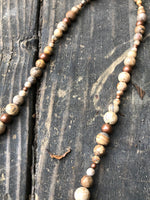 Handmade Picture Jasper and Agate Southwest Necklace