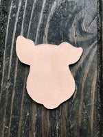 Custom Order Pudgy Pig Face Key Chain