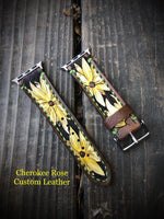 Custom Order Narrow Leather iWatch Strap